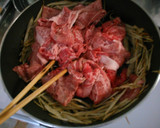簡単！　牛肉と　ごぼうの　甘辛炒め！！作り方3写真