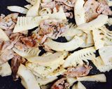 簡〜単！たけのこ と 豚肉 炒める作り方4写真