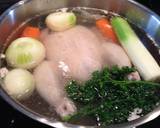 鶏まるごとチキンスープ（ドイツ）作り方5写真