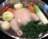 鶏まるごとチキンスープ（ドイツ）作り方5写真