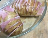 オーブンなしでもハッセルバックポテト作り方2写真