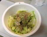 [簡単]お手軽!!キャベツの中華風和え作り方3写真