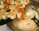 ご飯入り芋もち*エビマヨ風と五平餅風2種作り方5写真