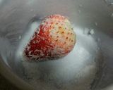 レンジでいちごの砂糖煮作り方2写真