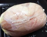 レンジで簡単〜鶏胸肉のクルリンパ作り方3写真