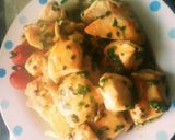 簡単鳥ムネ肉ネギ味噌マヨ作り方5写真