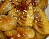筍♡鶏照り～♡ごま油で、ビールが進君♡作り方9写真