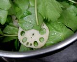 三つ葉とレンコンのサラダ作り方13写真