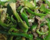 家庭の中華5！うちの青椒肉絲作り方8写真