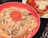 たらこクリームパスタ作り方7写真