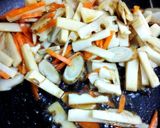 ご飯すすむ 筍とごぼうのきんぴら作り方3写真