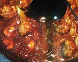 豚こまミートボールのデミグラス。作り方10写真