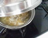 マカロニのオニオンコンソメスープ作り方4写真