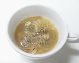 マカロニのオニオンコンソメスープ作り方5写真