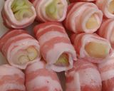♪お弁当にも♡新じゃがと長ネギの肉巻き♪作り方3写真