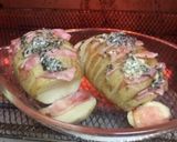 オーブンなしでもハッセルバックポテト作り方5写真