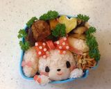 可愛い❤️ぼんぼんりぼんのキャラ弁❤️作り方6写真