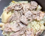 エスニック風筍と豚肉の炊き込みピラフ!作り方6写真