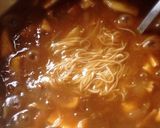 簡単カレー南蛮♪残り物のカレー&めんつゆ作り方8写真