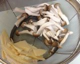 筍*ペペロンチーノ作り方1写真