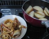 大根とイカのうま煮作り方3写真