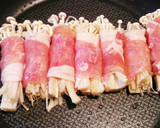 エノキの豚肉巻き❤作り方2写真