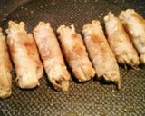 エノキの豚肉巻き❤作り方3写真