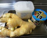 生姜の佃煮～鯖缶風味♪作り方1写真