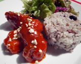 夏バテ解消♪揚げない！鶏肉の甘辛チキン作り方6写真