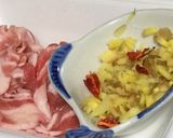 大人の総菜◎生姜入りセロリのキンピラ作り方2写真