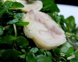 クレソンと鶏のサラダ作り方28写真