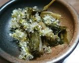 葉わさび、ウワミズ桜の芳香・ダシつゆ漬け作り方7写真