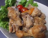 圧力鍋で時短、骨付き鳥唐揚げ＆鶏スープ作り方6写真