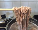 どっさり大葉のコロコロ鶏つくね✿温そば作り方5写真