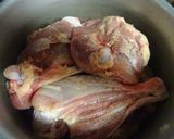 鶏の赤ワイン煮込み作り方2写真