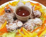レンジで簡単〜鶏胸肉のクルリンパ作り方14写真