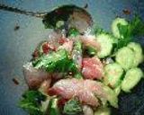 鯵のタイ風サラダ作り方7写真