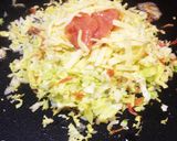お家で簡単♪ 明太餅チーズもんじゃ作り方6写真