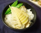 塩が決め手♪筍の塩炊込みご飯【筍三昧８】作り方3写真