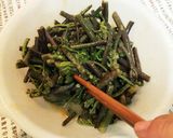 わらびの酢味噌和え作り方3写真