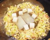 お家で簡単♪ 明太餅チーズもんじゃ作り方9写真