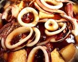 イカと焼き豆腐の煮物。作り方6写真