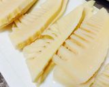たけのこのマヨ明太焼き♪作り方1写真