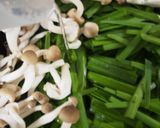 簡単♪ニラとしめじの塩昆布和え作り方4写真