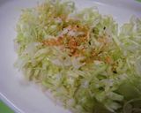 ウスターソース＆キャべツ＆七味で焼鳥焼肉作り方3写真