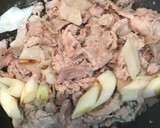 夕飯の定番♡豚こまと長ネギのしょうが焼き作り方6写真