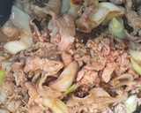 夕飯の定番♡豚こまと長ネギのしょうが焼き作り方7写真