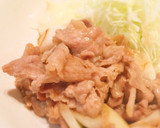 夕飯の定番♡豚こまと長ネギのしょうが焼き作り方8写真