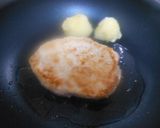 鶏ミンチの親子ハンバーグ作り方3写真