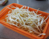 簡単スピード！もやしと塩昆布のごま油和え作り方1写真